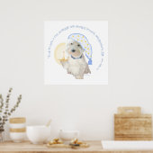 Goodnight Blue Poster (Keuken)