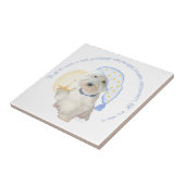 Goodnight Blue Tegeltje (Zijkant)