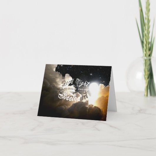 GoodNight Collectie - Notecard Feestdagen Kaart (Voorkant)