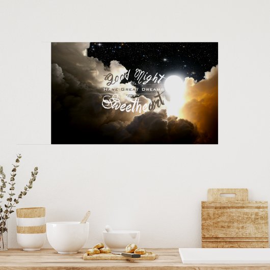 GoodNight Collectie - Poster (Keuken)