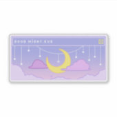 Goodnight.exe pop-upvenstersticker sticker (Voorkant)