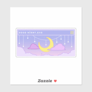 Goodnight.exe pop-upvenstersticker sticker