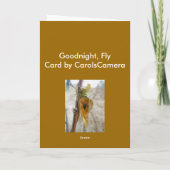 Goodnight Fly Note Kaart (Achterkant)