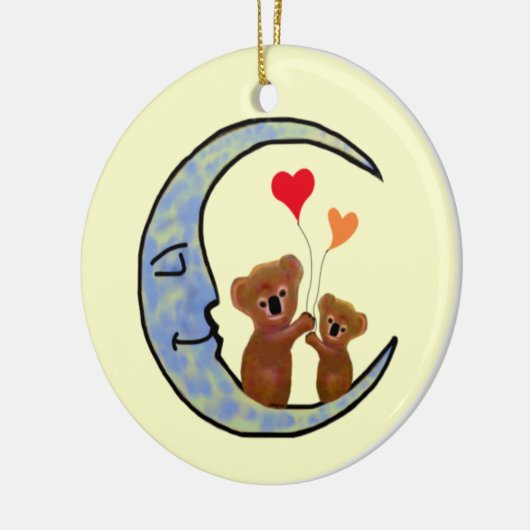Goodnight Koala Moon Ornament (Links)