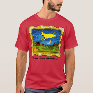Goodnight Moon De Koe springt over de maan T-shirt