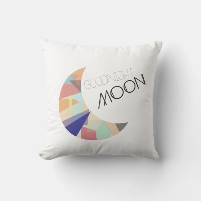 Goodnight Moon Decorative Pillow Kussen (Voorkant)