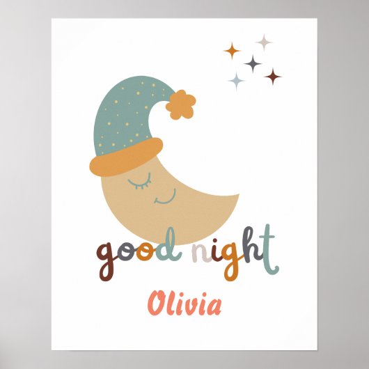 Goodnight Moon Nursery Room Poster (Voorkant)