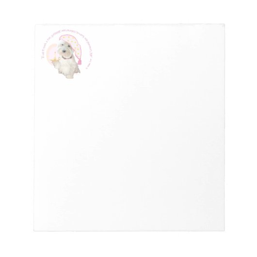 Goodnight Pink Notitieblok (Voorkant)