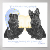 Goodnight Scotties Poster (Voorkant)