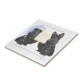 Goodnight Scotties Tegeltje (Zijkant)