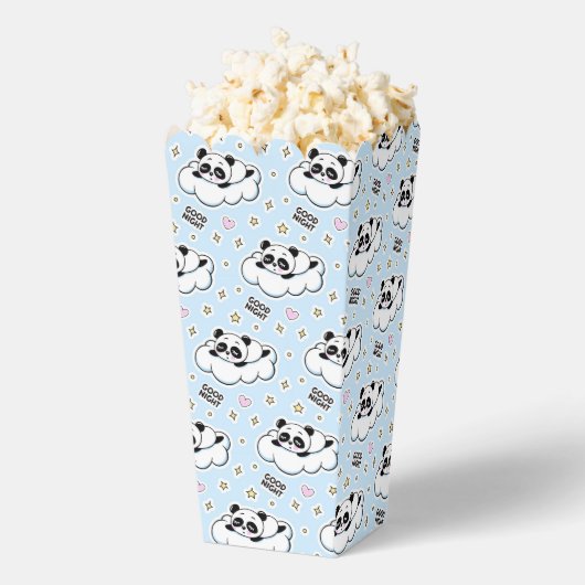 Goodnight Sleeping Panda Beer Bedankdoosjes (Popped)