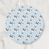 Goodnight Sleeping Panda Beer Bedankjes Labels (Achterkant)