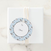 Goodnight Sleeping Panda Beer Bedankjes Labels (In situ)