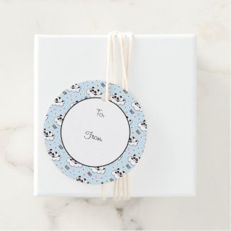 Goodnight Sleeping Panda Beer Bedankjes Labels