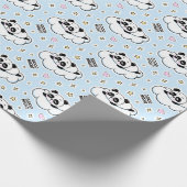 Goodnight Sleeping Panda Beer Cadeaupapier (Hoek)