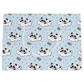 Goodnight Sleeping Panda Beer Groot Cadeauzakje (Voorkant)