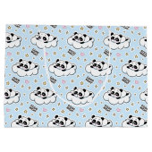 Goodnight Sleeping Panda Beer Groot Cadeauzakje (Achterkant)