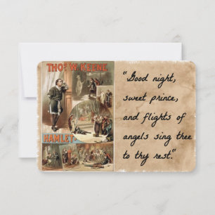 Goodnight Sweet Prince Notitiekaartje