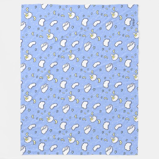 Goodnight Westies KiniArt Fleece Deken (Voorkant)