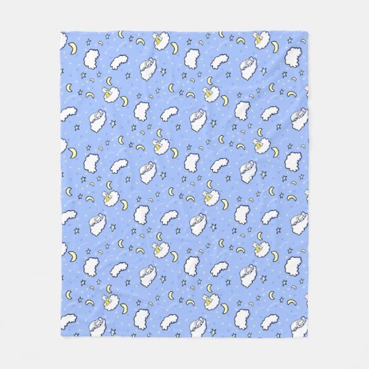 Goodnight Westies KiniArt Fleece Deken (Voorkant)