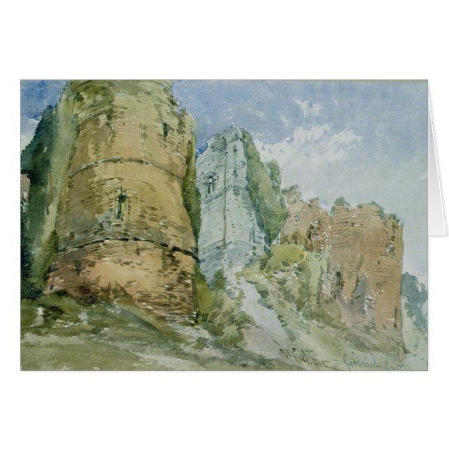Goodrich Castle, Herefordshire (Voorkant Horizontaal)