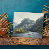 Goodrich Castle op de Wye (w/c, pen & inkt, krijt) Fotoplaat (Zijkant)