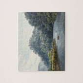 Goodrich Castle op de Wye (w/c, pen & inkt, krijt) Legpuzzel (Verticaal)