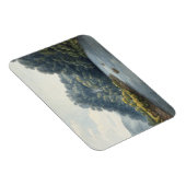 Goodrich Castle op de Wye (w/c, pen & inkt, krijt) Magneet (Rechterzijde)