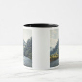 Goodrich Castle op de Wye (w/c, pen & inkt, krijt) Mok (Midden)