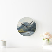 Goodrich Castle op de Wye (w/c, pen & inkt, krijt) Ronde Klok (Huis)