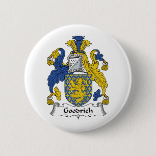Goodrich Family Crest Ronde Button 5,7 Cm