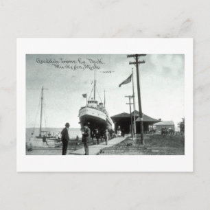 Goodrich Transportation Co., Muskegon, Michigan Briefkaart