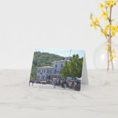 Goodspeed Bridge Centennial Notecard Kaart (Gele Bloem)