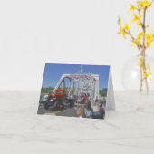 Goodspeed Bridge Centennial Notecard Kaart (Gele Bloem)