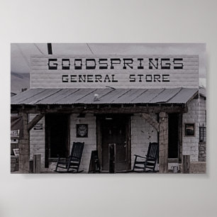 Goodspringen poster voor algemene winkels