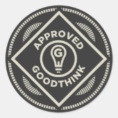 GoodThink Goedgekeurde Sticker (Voorkant)