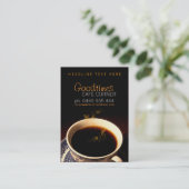Goodtimes Coffee-Visitekaartje Visitekaartje (Staand voorkant)
