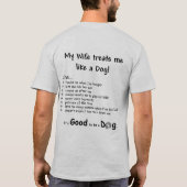 GoodToBeADog-1 T-shirt (Achterkant)