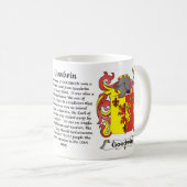 Goodwin Family Coat of Arms Mok (Voorkant rechts)