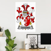 Goodwin Family Crest Poster (Thuiskantoor)