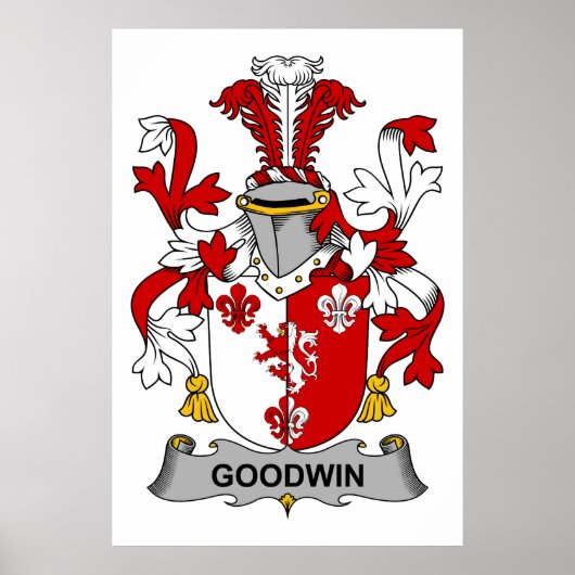 Goodwin Family Crest Poster (Voorkant)