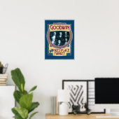 Goodwin/Pikes Market-herdenkingsPOSTER Poster (Thuiskantoor)