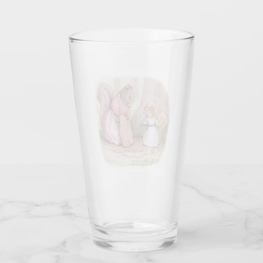 Goody and Mrs Hackee (Eekhoorns) (Beatrix Potter) Glas (Achterkant)