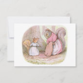 Goody and Mrs Hackee (Eekhoorns) (Beatrix Potter) Kaart (Voorkant)