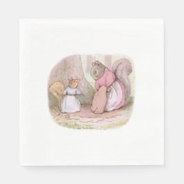 Goody and Mrs Hackee (Eekhoorns) (Beatrix Potter) Servet