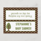 Goody Bag Topper Enchanted Hollow Woodland Forest Uitnodiging Briefkaart (Voorkant)