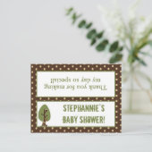 Goody Bag Topper Enchanted Hollow Woodland Forest Uitnodiging Briefkaart (Staand voorkant)