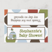 Goody Bag Topper Laguna Strand Schildpad Kikkervij Uitnodiging Briefkaart (Voorkant)