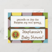 Goody Bag Topper Oerwoud Tales Safari Uitnodiging Briefkaart (Voorkant / Achterkant)