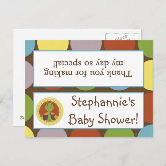 Goody Bag Topper Oerwoud Tales Safari Uitnodiging Briefkaart (Voorkant / Achterkant)